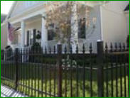 Iron fence at Tornado Fence Company, Mobile, AL